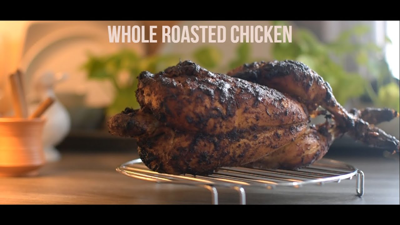 Whole Roasted Chicken Using LG Convection Microwave Oven