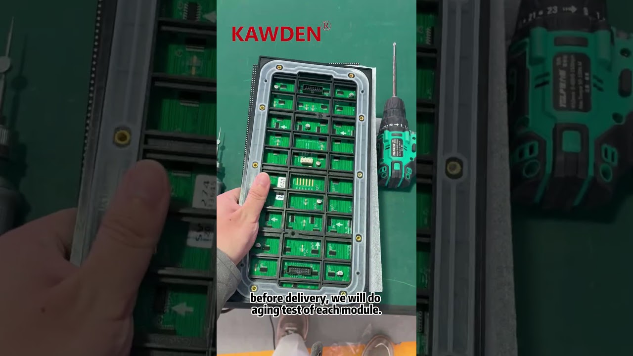 100㎡ LED Burn-In Test | KAWDEN 0 Dead Pixel+Global Ship  