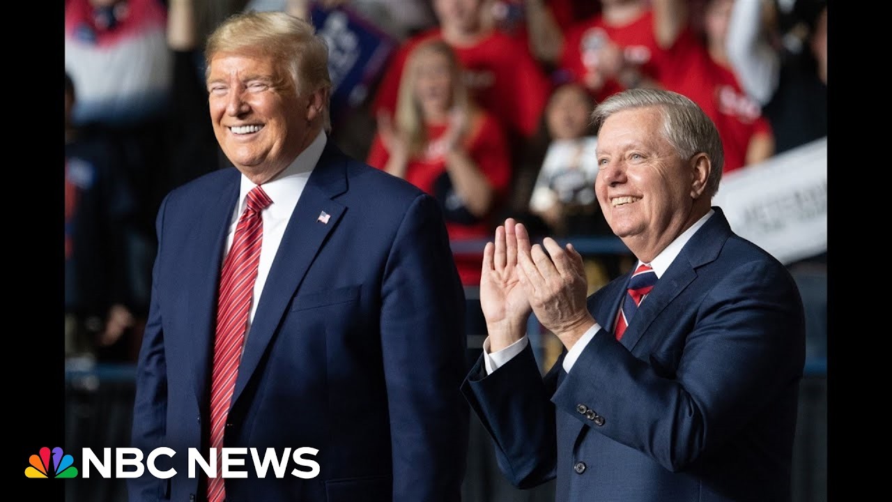 Trump says &lsquo;I have somebody that I like&rsquo; to succeed Lindsey Graham but &lsquo;too soon&rsquo; to say who