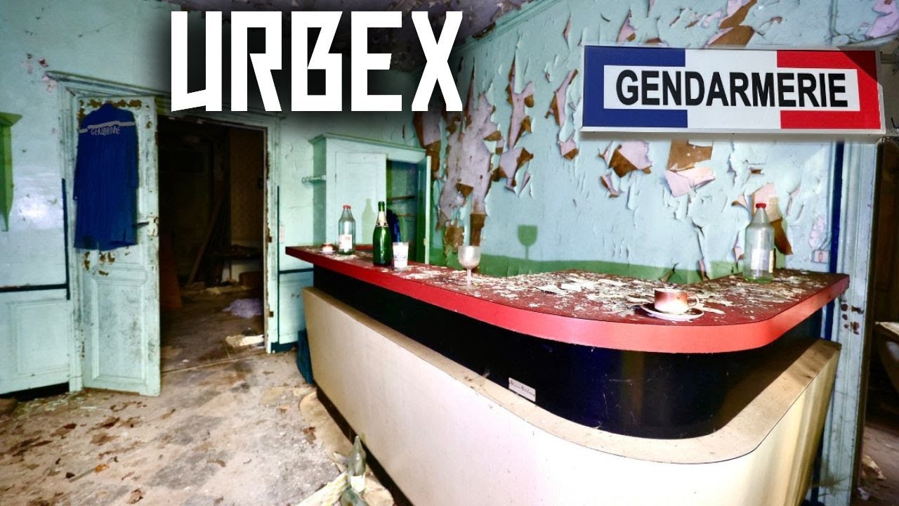 URBEX | CETTE GENDARMERIE EST A L'ABANDON DEPUIS 1980 !!