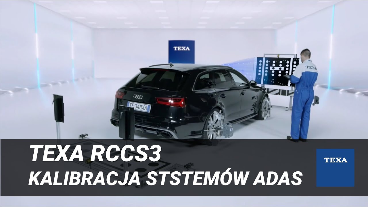 Kalibracja Kamer i Radarów ADAS - TEXA RCCS3 PL