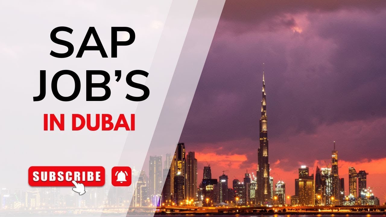 SAP jobs in UAE | How to apply jobs in uae? | Job websites in uae #sapjobs #dubai #uae #dubaijobs