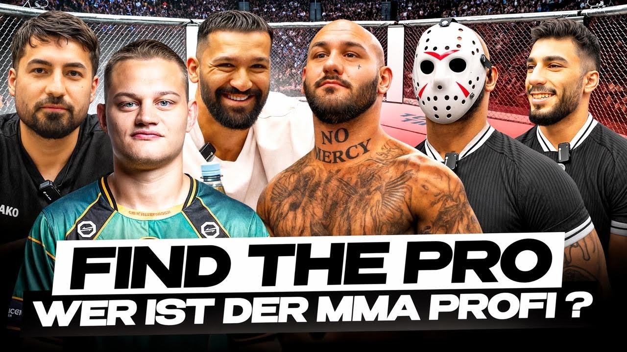 MAX HOLZER vs. 5 MMA K&auml;mpfer - Wer ist der Profi ? | Find the Pro