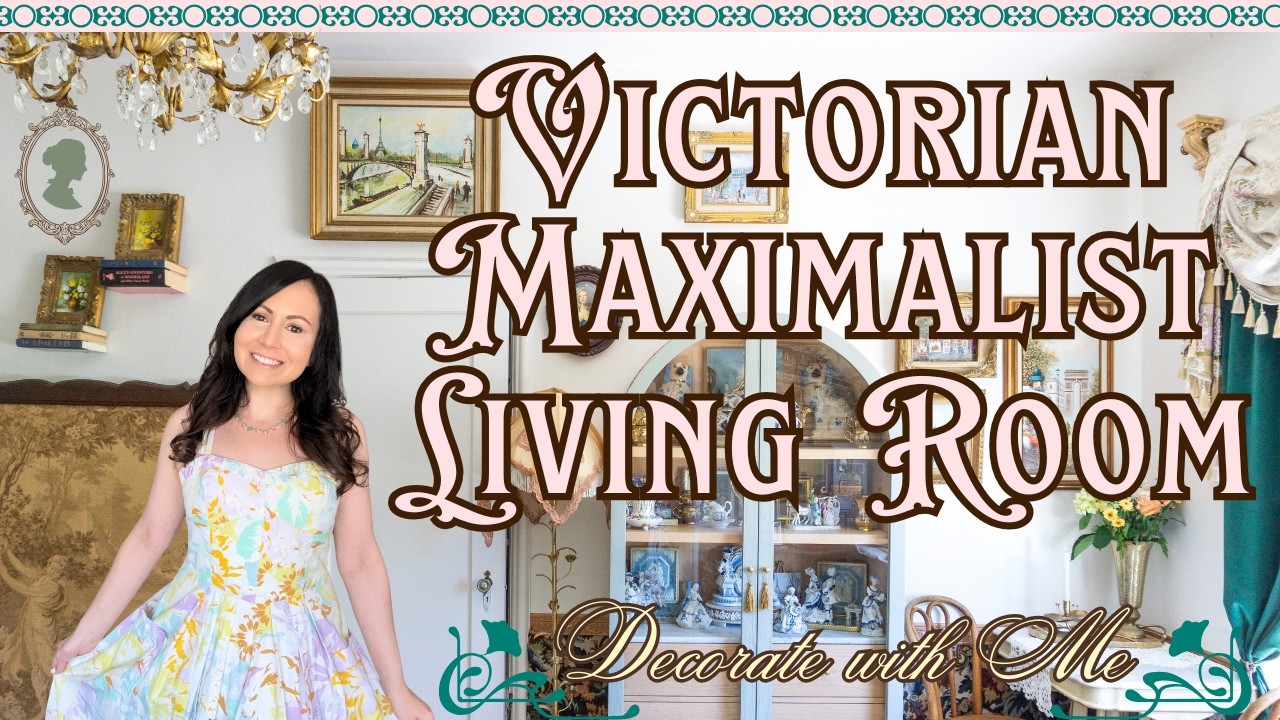 VICTORIAN MAXIMALIST DECOR | Cottage Style Interior Design | Vintage Decorating Ideas 2025