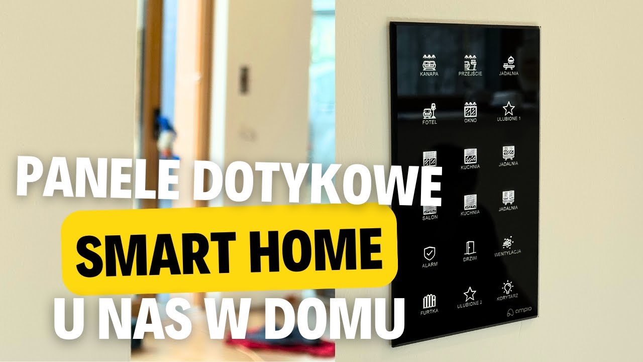 215. Prezentacja paneli dotykowych Ampio oraz podłączenie #budowadomu #smarthome #inteligentnydom