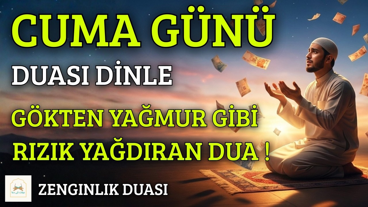 Zenginlik, Bolluk, Bereket Duası - PEYGAMBER MUHAMMED'DEN (SAV) ZENGINLIK DUASI | CUMA GÜNÜ DUASI