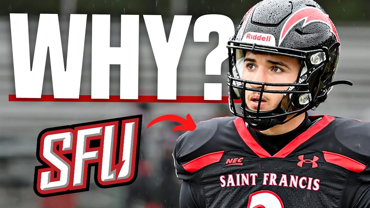 They're going from D1 TO D3: Saint Francis University