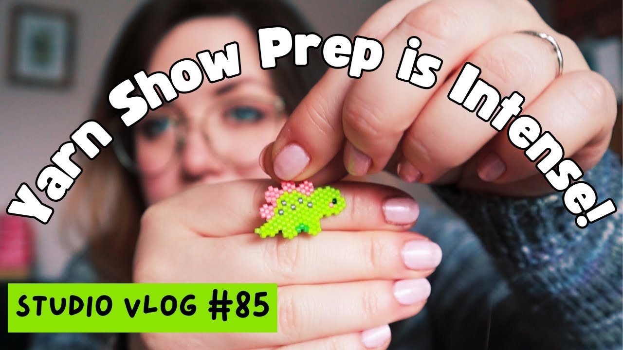 Yarn Show Prep is Intense! Studio Vlog #85 ¦ Small Business Owner ¦ The Corner of Craft