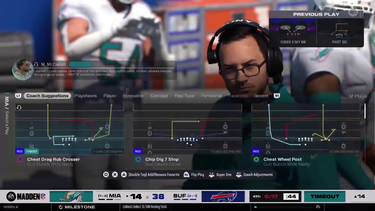 Madden 26 w/Dolphins