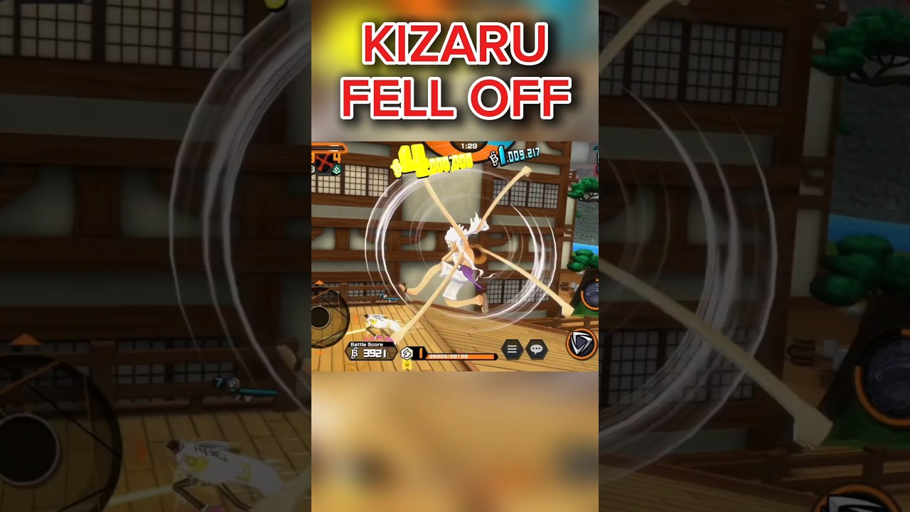 KIZARU FELL OFF BECAUSE OF GEAR 5 LUFFY V2 😤 #bountyrush #onepiece #onepiecebountyrush