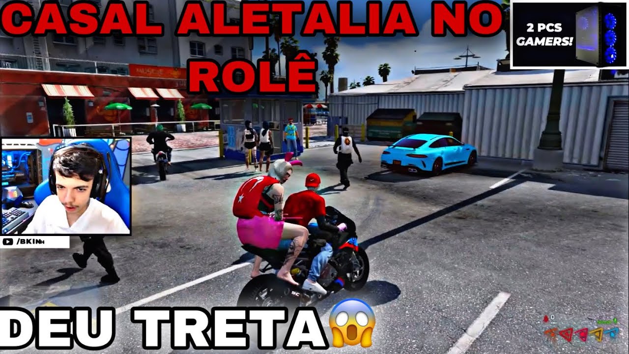 BKINHO E ITÁLIA NO ROLÊ (Deu treta)