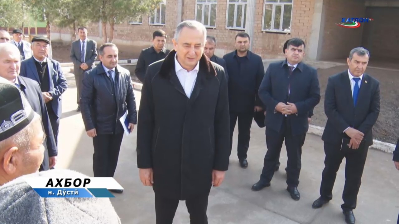 Сафари кории раиси вилояти Хатлон ба ноҳияҳои Ҷалолиддини Балхӣ ва Дӯстӣ