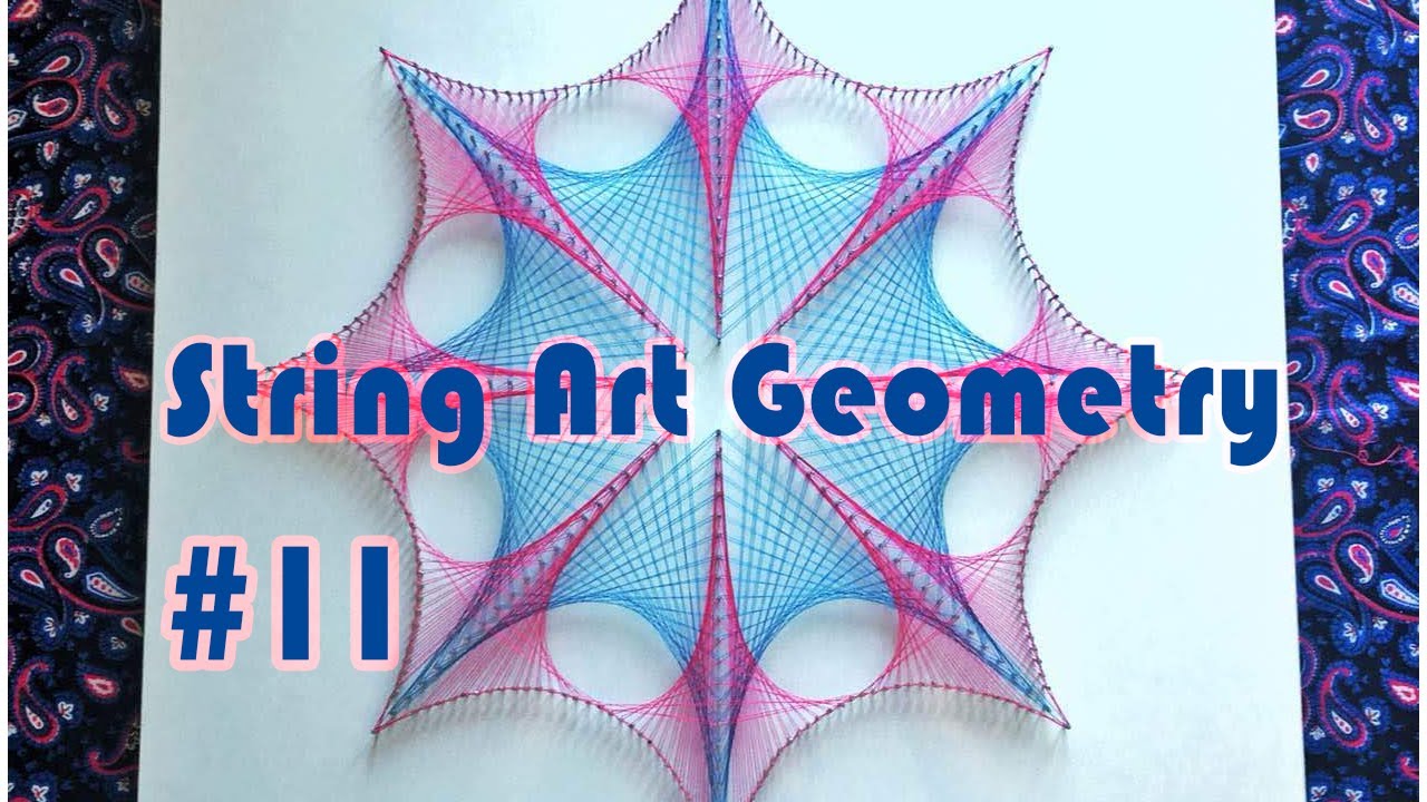 How to make STRING ART Wall decor