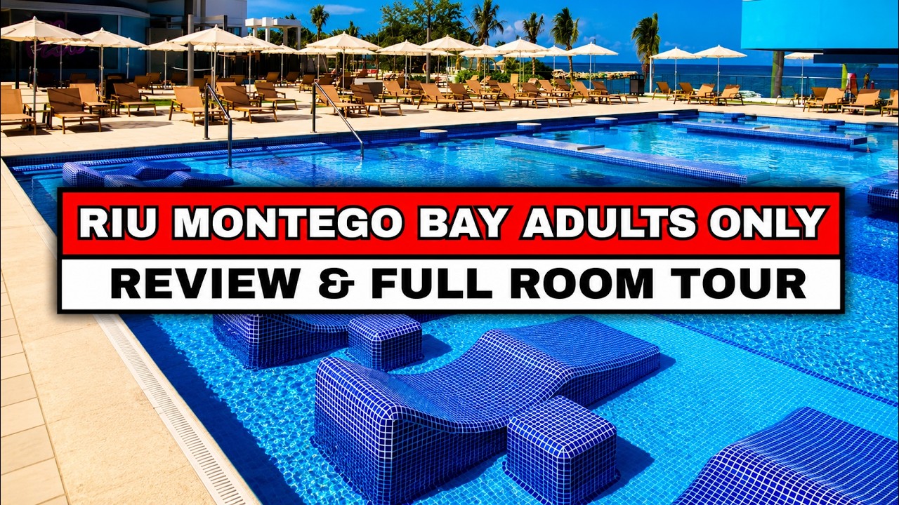 Riu Montego Bay (Adults Only) All Inclusive - Review & Room Tour