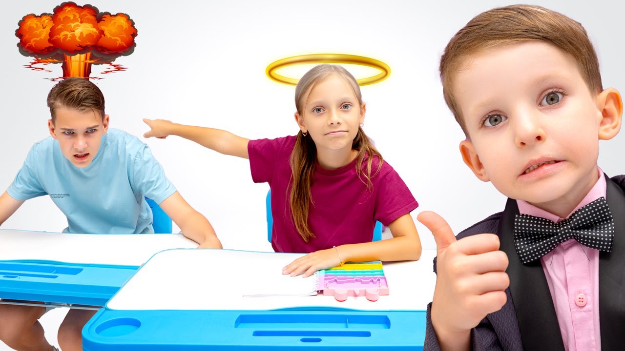 Küçük Kardeşin Okul Günü | Vania Mania Kids ile Okul Hikayeleri