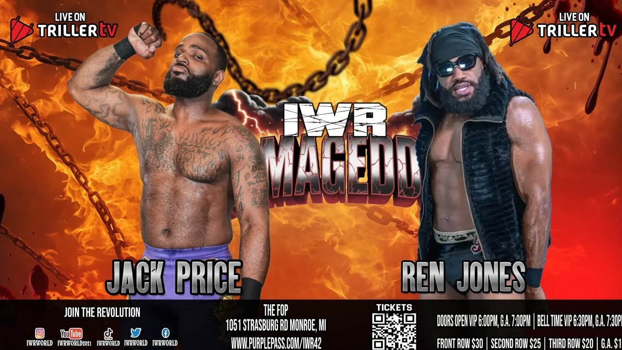 IWR: Ren Jones vs. Jack F'N Price. 2/5/26 