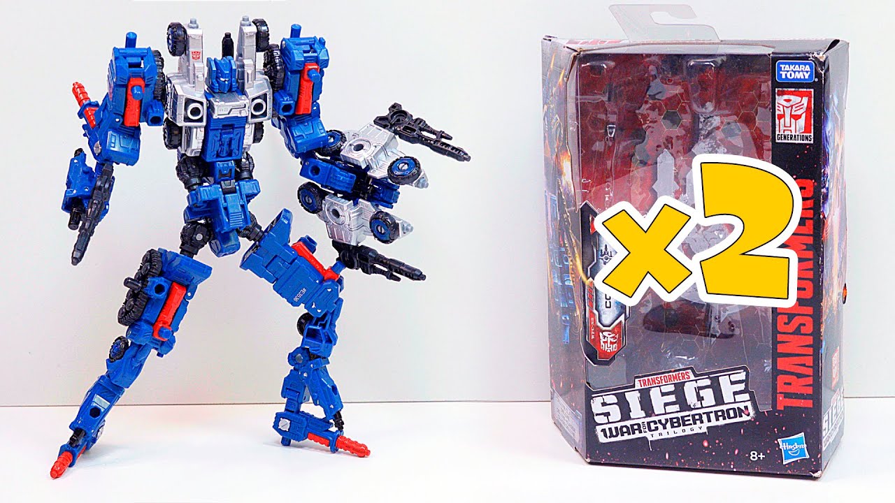 TRANSFORMERS Siege COG - Самоделка из 2 трансформеров