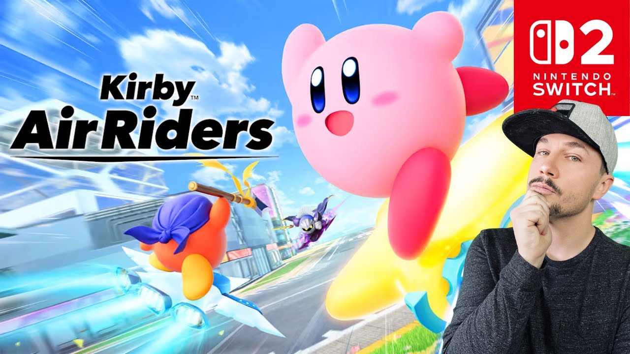 Kirby Air Riders (Nintendo Switch 2) — Городской триал CHAOS! Онлайн-тест с Atomic