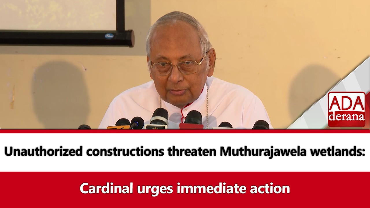 Unauthorized constructions threaten Muthurajawela wetlands: Cardinal urges immediate action