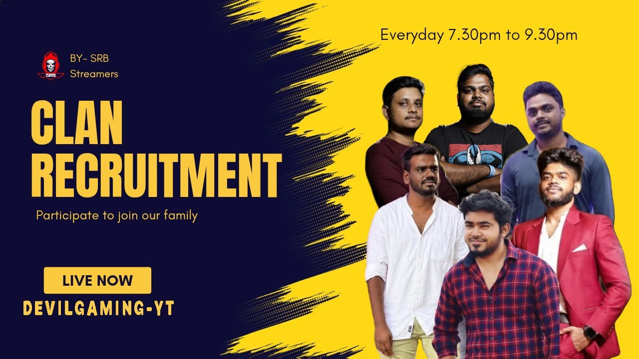 BGMI SRB CLAN REQUIREMENT Room Match 7.30 PM LIVE - தமிழ்🔴 #conquerorpush #SRB -