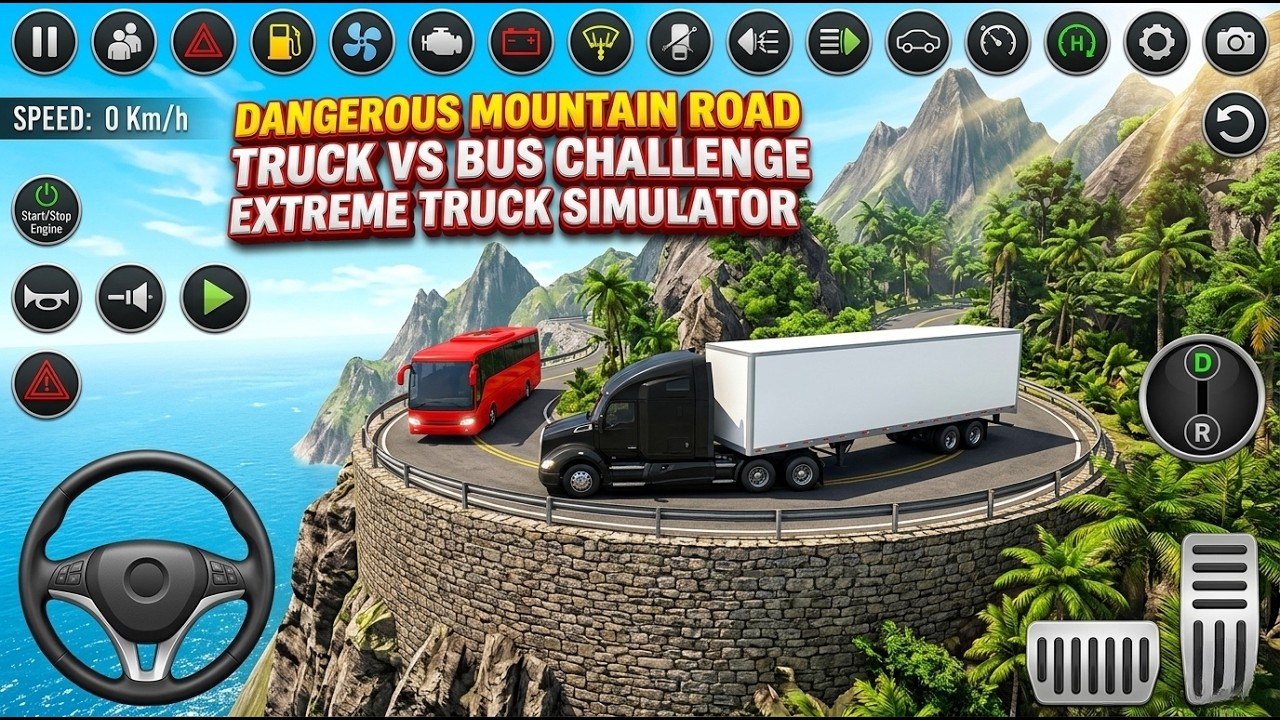 Truck Simulitor Gamepaly Videos | Kids Fun Gameplay #KidsGaming #SimulatorGame #SimulatorGameplay #3