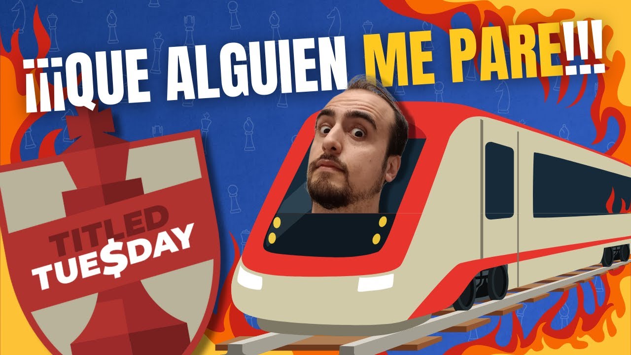 ¡QUE ALGUIEN ME PARE, que estoy EN RACHA DESTRUYENDO MAESTROS en el TITLED TUESDAY!
