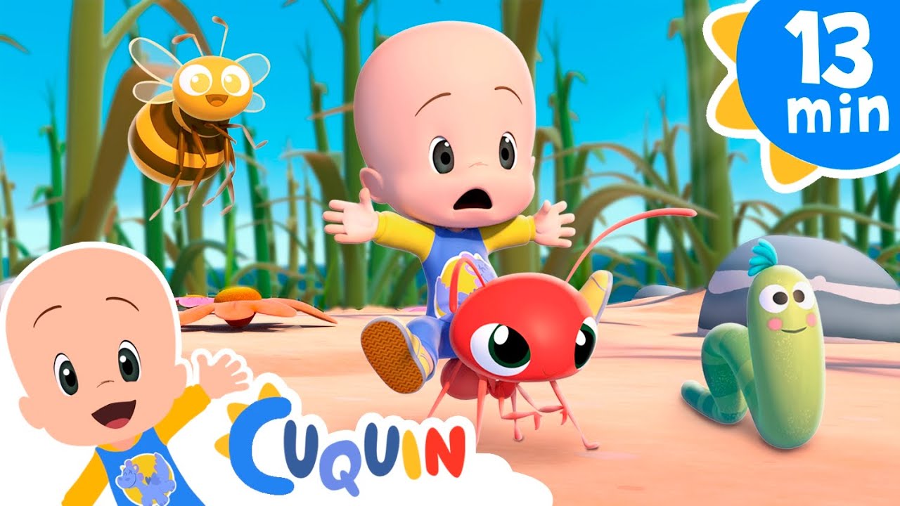 Cuquin's little insects | Cleo and Cuquin Nursery Rhymes for Kids