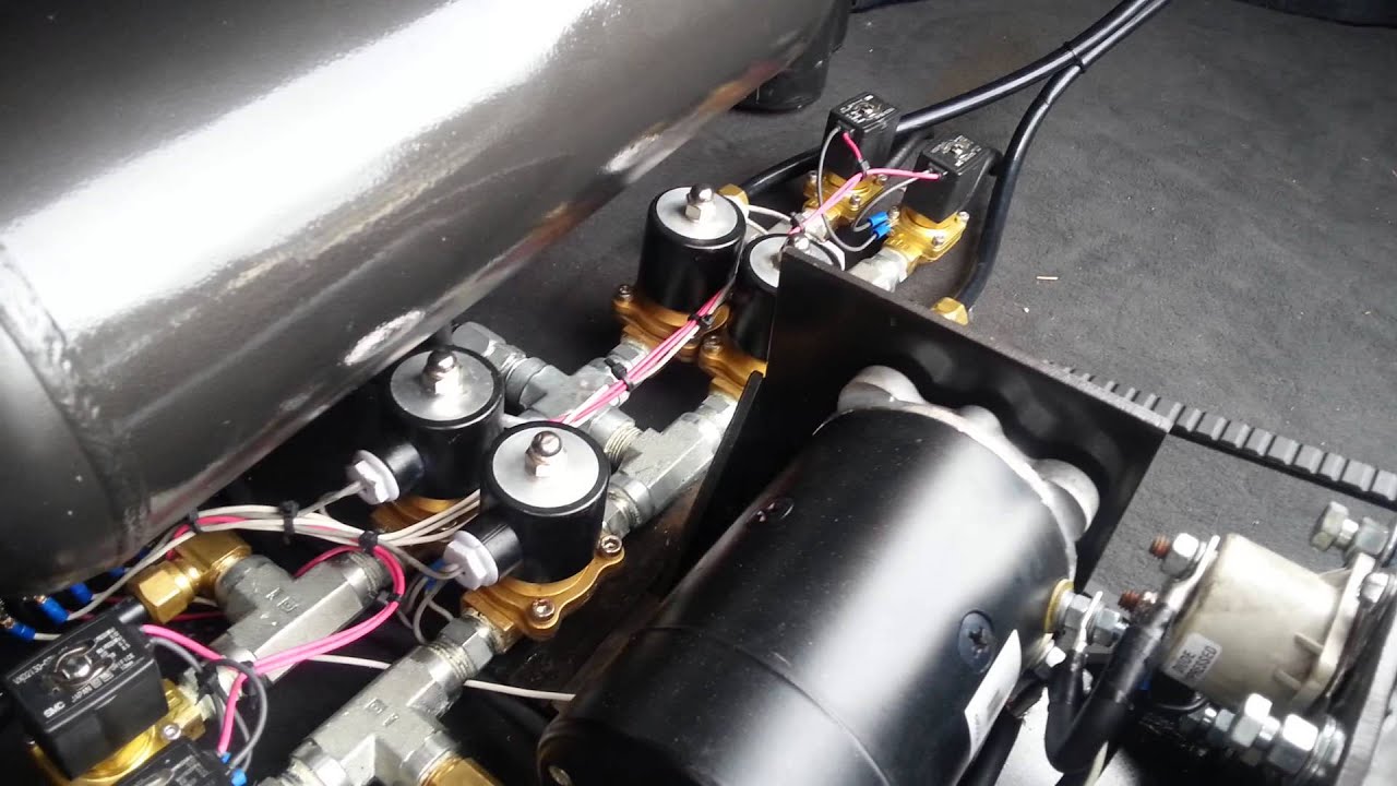 york compressor homemade in trunk Mercedes oasis style