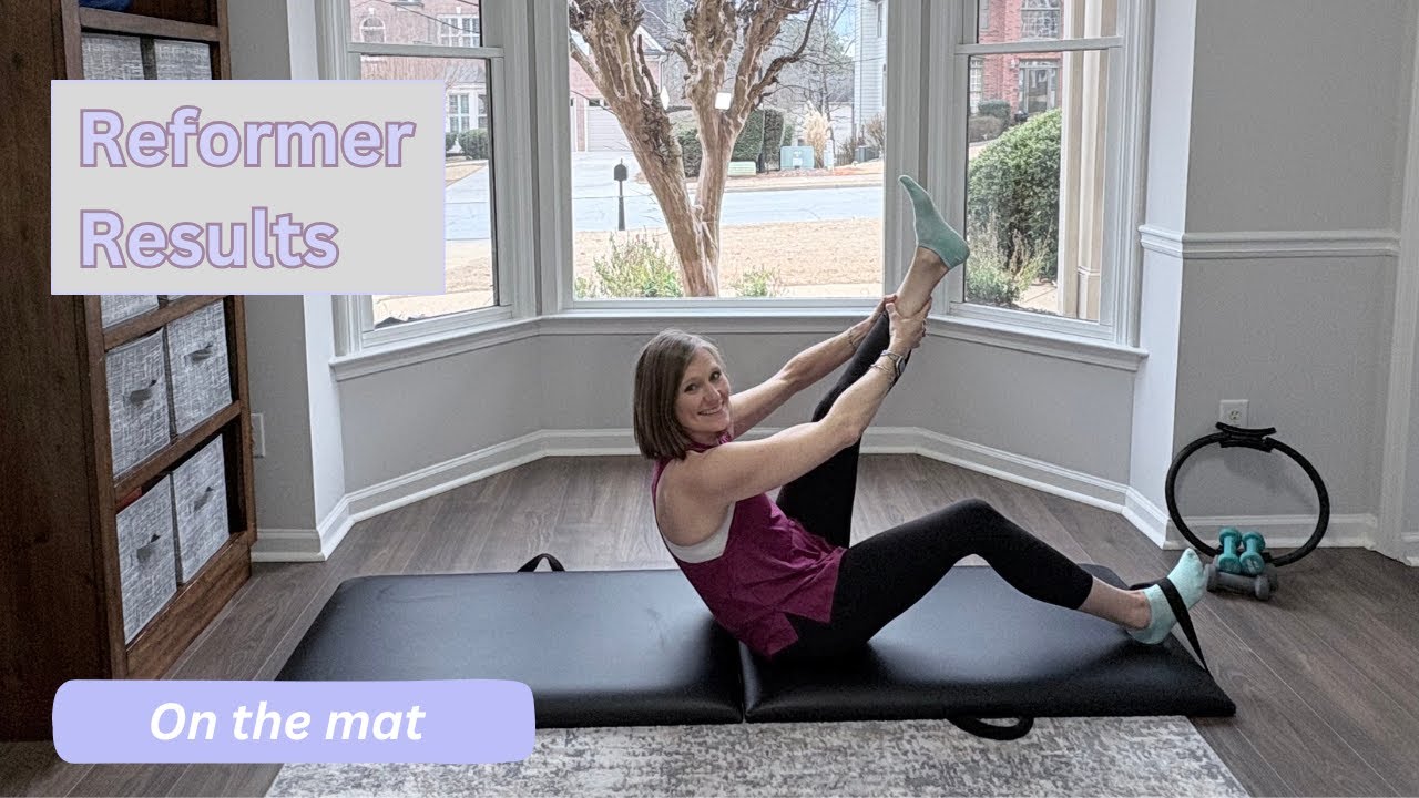 Reformer on the Mat: 15-Min Full Body Workout (No Equipment)