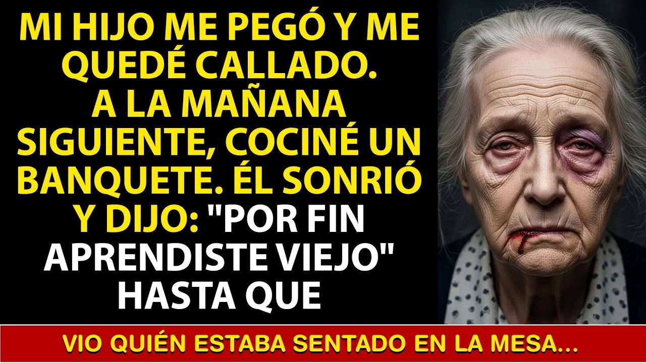 Mi Hijo Me Puso La Mano Encima  A La Mañana Siguiente Le Serví El Desayuno… Y Mi Justicia