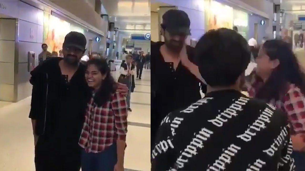 Prabhas slapped by overexcited fan after selfie | AMsePM News