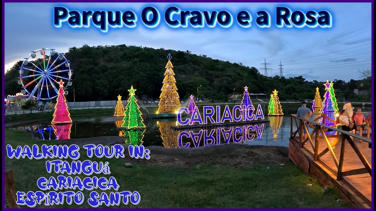 Walking tour: Parque O Cravo e a Rosa, na cidade de Cariacica, estado do Espírito Santo.