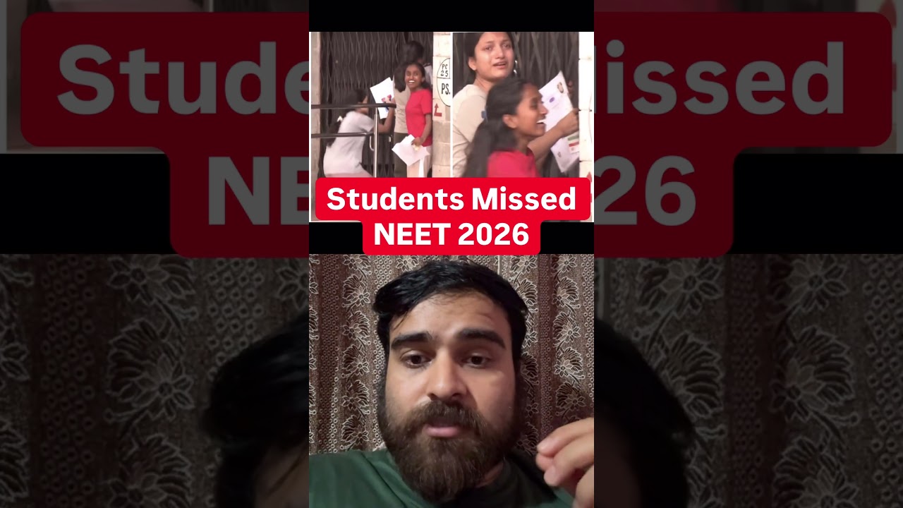 Students missed NEET 2026 exam #neet #neet2026 #neetexam #reneet #neetug #Aryak