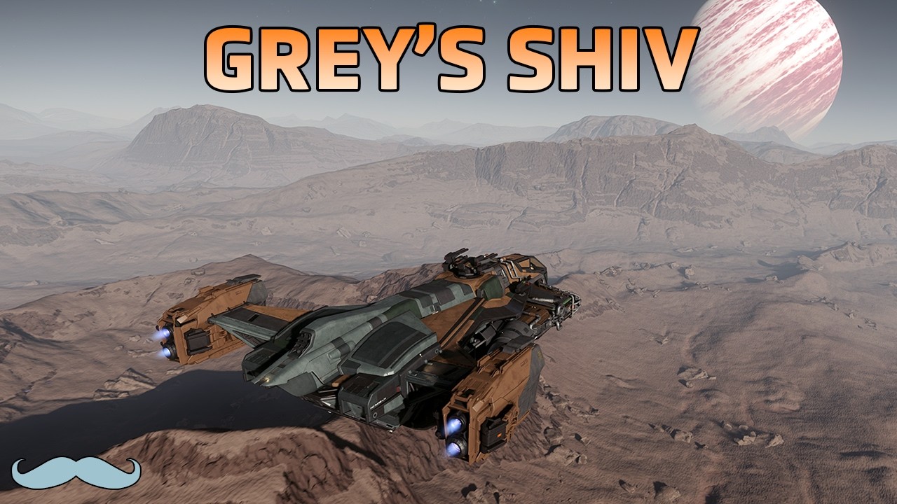 Обзор Grey’s Market Shiv | Геймплей Star Citizen 4.3 4K