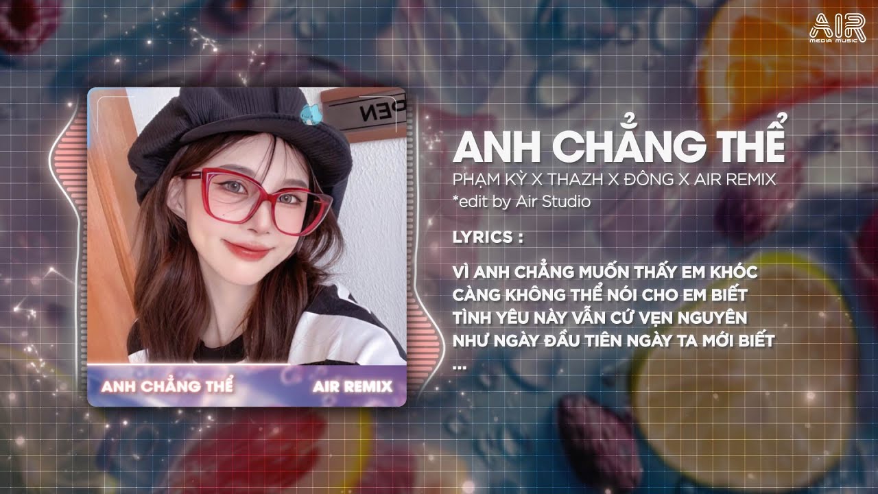 Anh Chẳng Thể (Thazh x Đông Remix ) - Phạm Kỳ ♫ Vì Anh Chẳng Muốn Thấy Em Khóc Remix TikTok