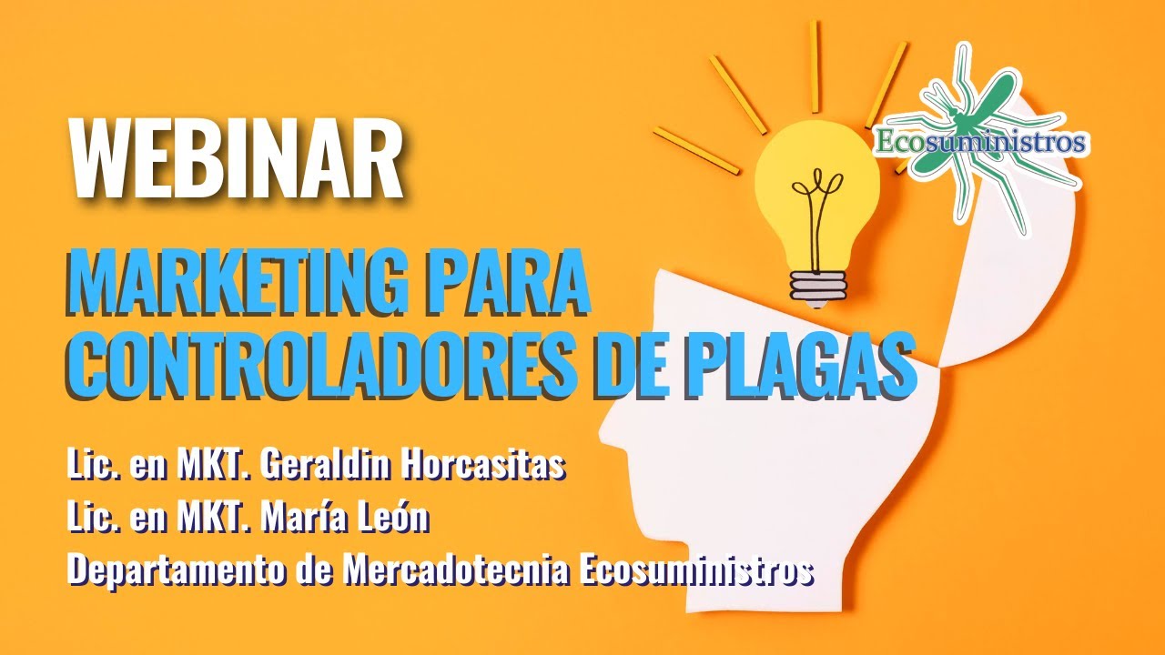 Marketing para Controladores de Plagas x Ecosuministros