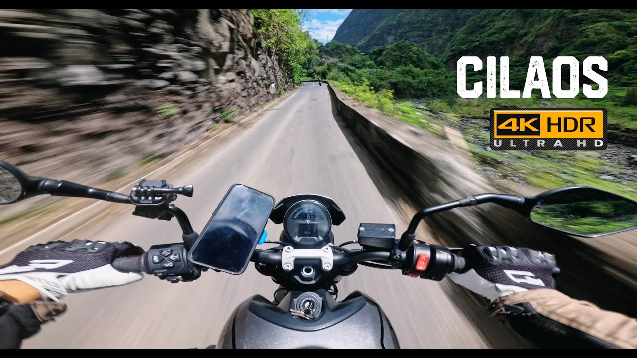 LES 400 VIRAGES VERS CILAOS  [4K] Trident 660 ÎLE DE LA RÉUNION MOTO