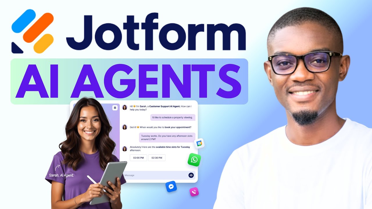 How To Build A Free AI Agent In 10 Minutes | JotForm AI Agents Tutorial