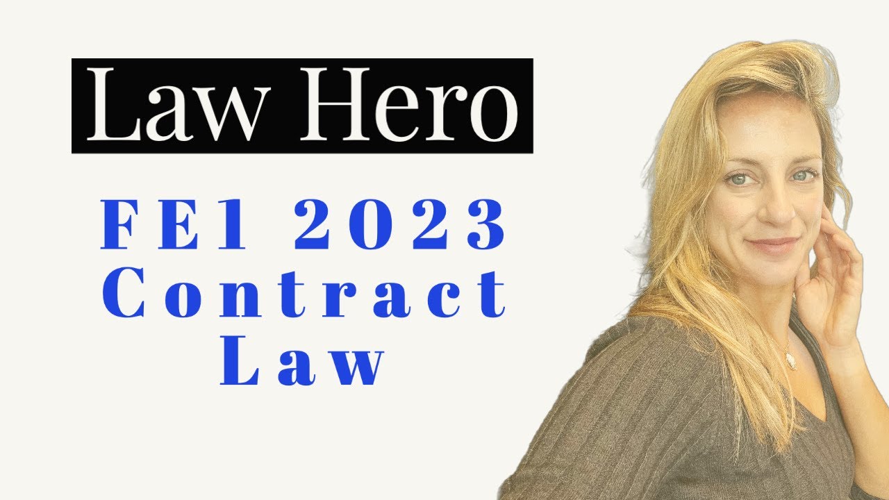 FE1 CONTRACT LAW 2023