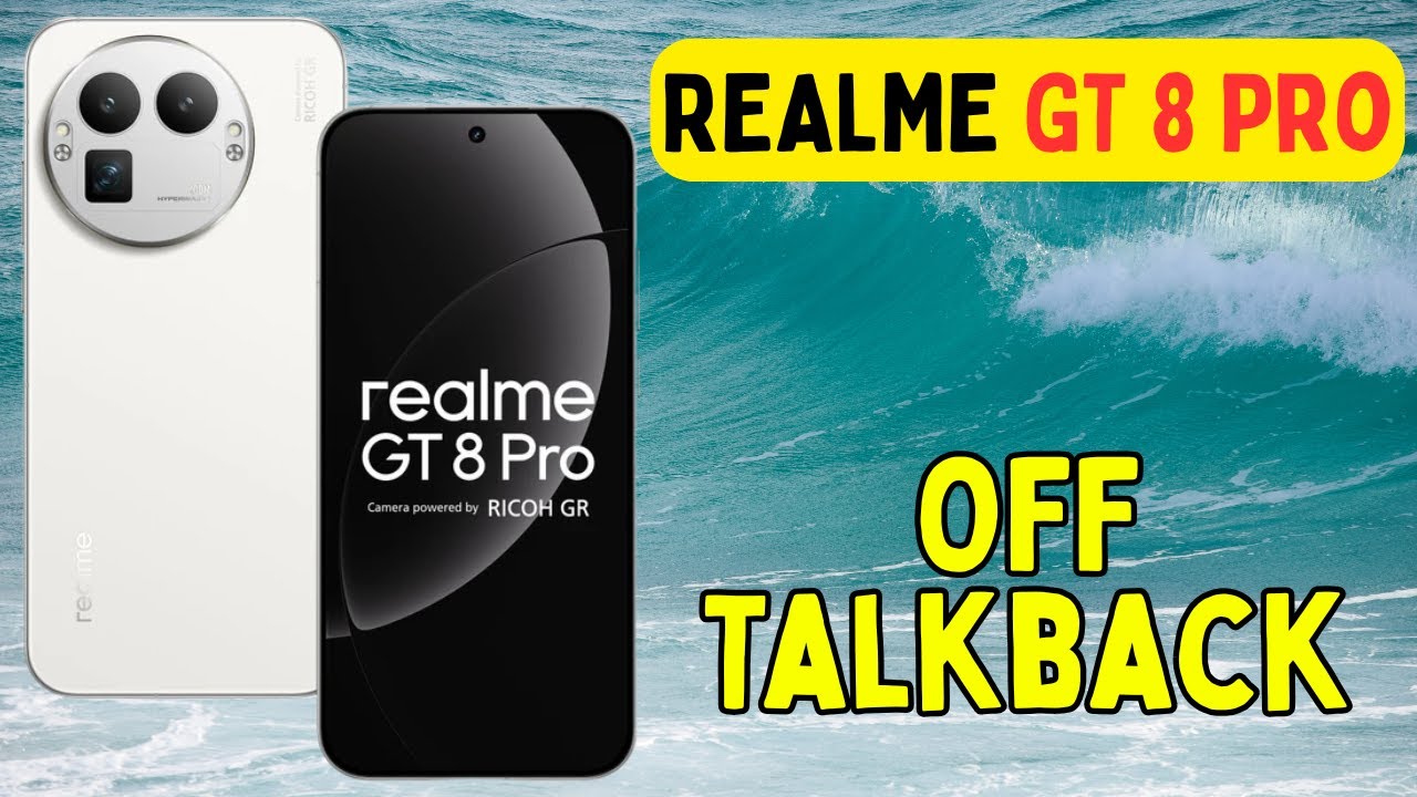 Как отключить режим Talkback на Realme GT 8 Pro.