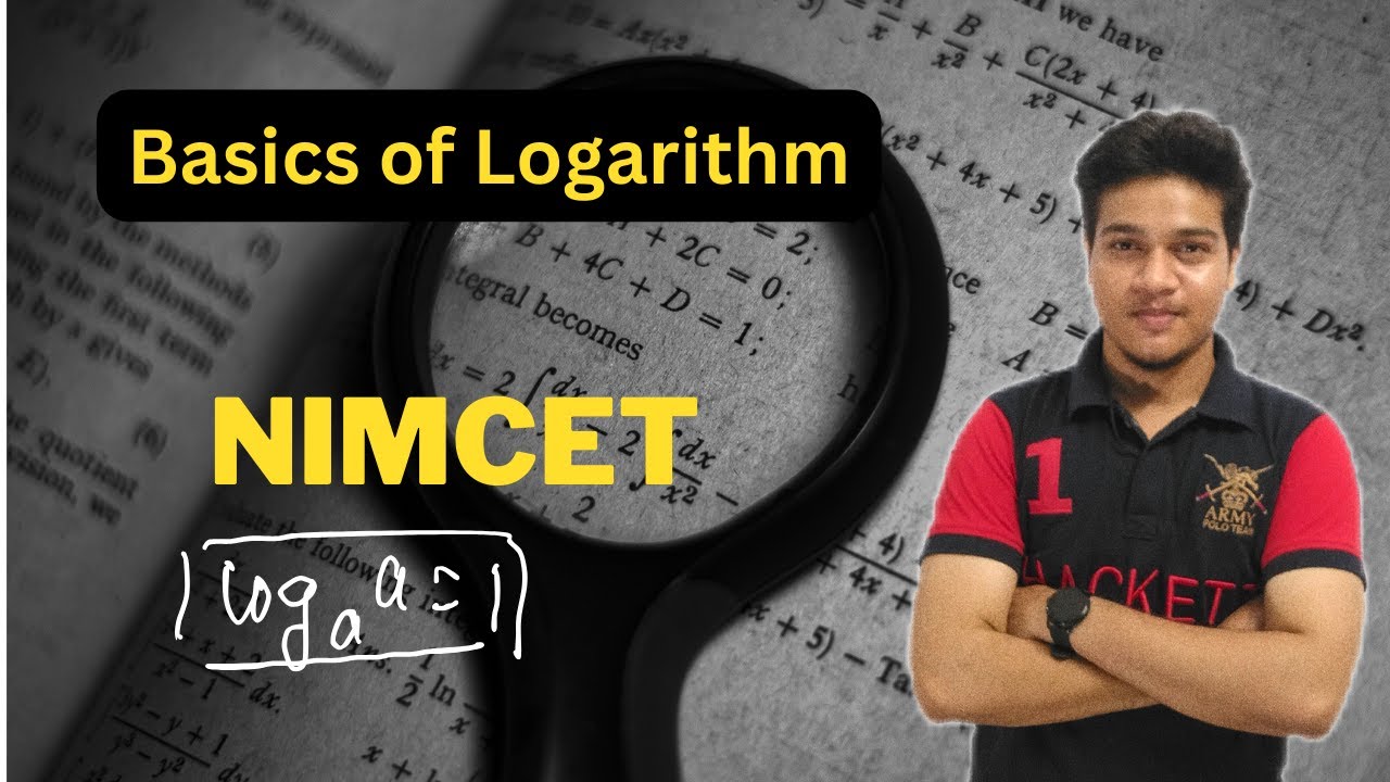 Logarithm - Practise questions , notes #nimcet #mathematics #logarithm