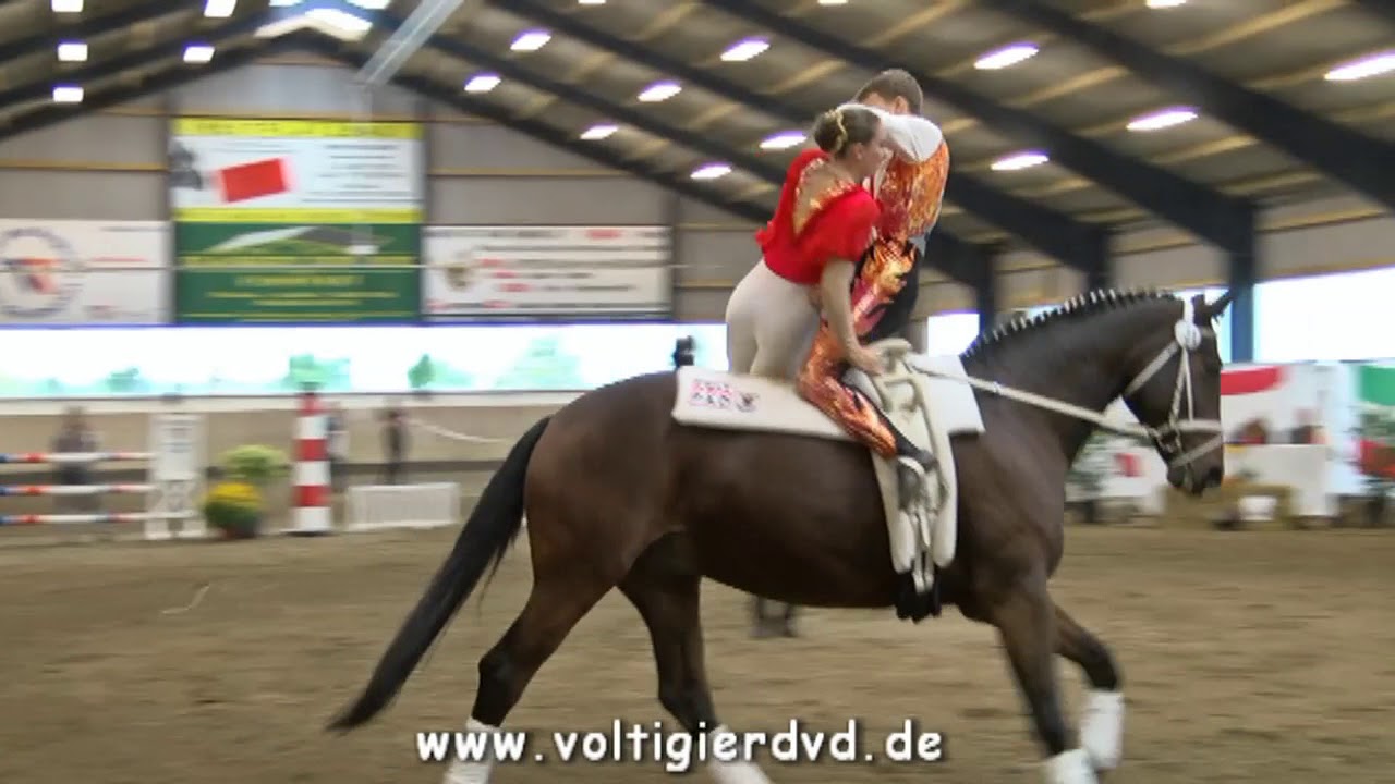 Diana Harwardt - Peter Künne - Pas de Deux 02 - Deutscher Voltigierpokal Niebüll 2017