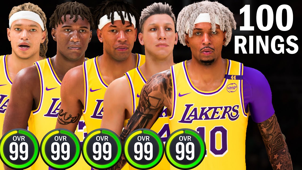 I Create a Team of 99 Overalls to Ruin NBA History