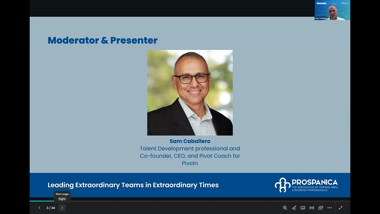 Prospanica Webinars - Leading Extraordinary Teams in Extraordinary Times (Leadership Series)
