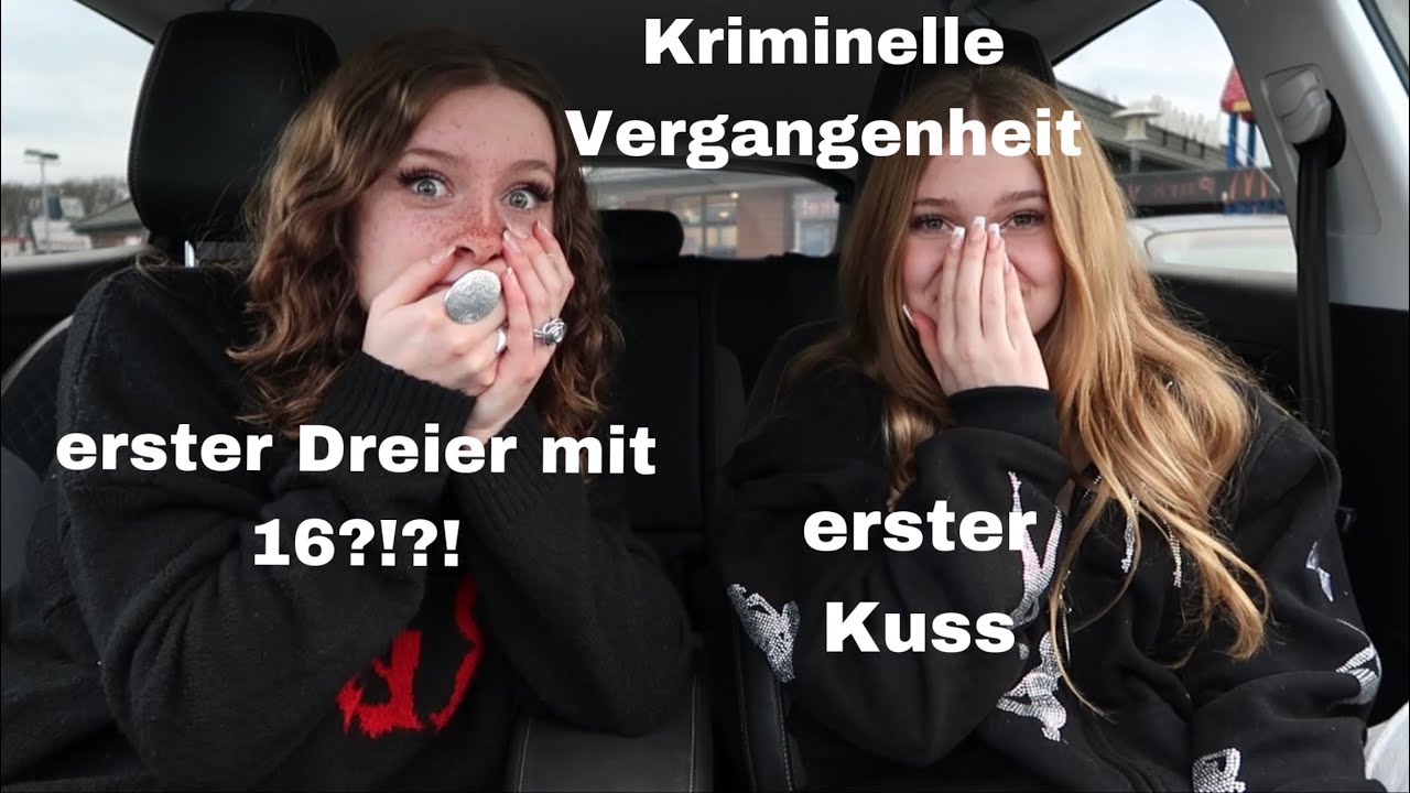 Mukbang: Spicy Fragen an meine kleine Schwester! Dreier? Erster Kuss? In 💩 gefallen | loltti