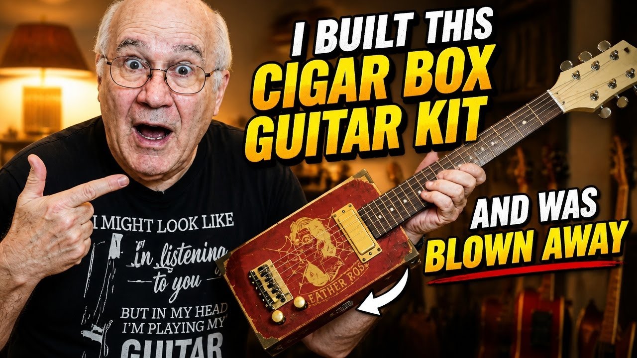 I Built This Cigar Box Guitar Kit and Was Blown Away
