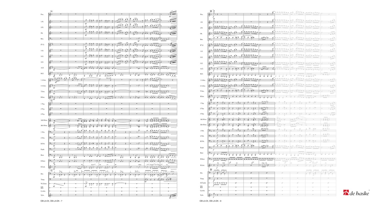 Ob-La-Di, Ob-La-Da – arr. By Toshio Mashima