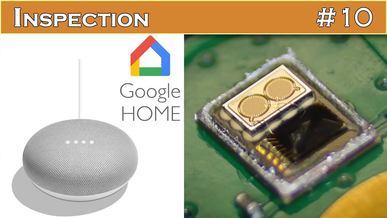 Décorticage de l'enceinte intelligente Google Home Mini