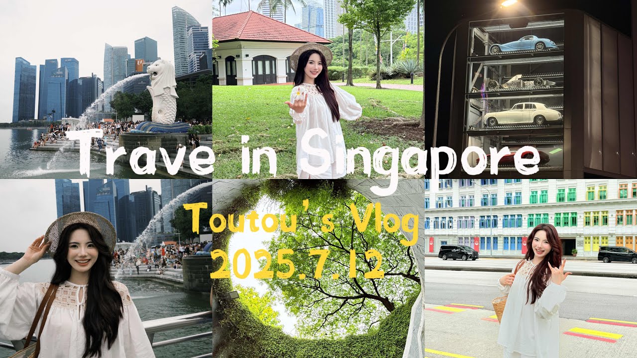 TT's Vlog｜新加坡-🇸🇬穿越花园城市🦦ෆ ༘ ꙳