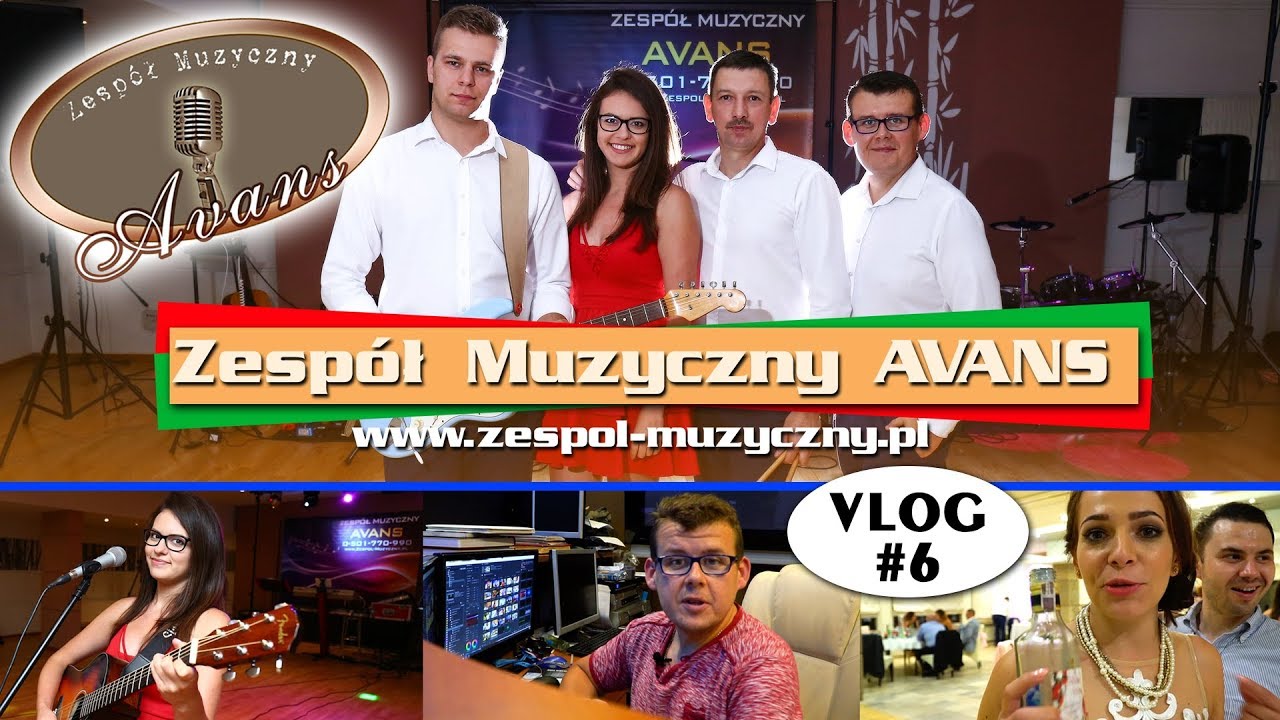 AVANS - VLOG#6 - nie każdy zespół musi pić !!! kolejne wesele zza kulis ;-)